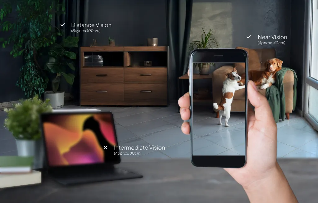 multifocal vision sample